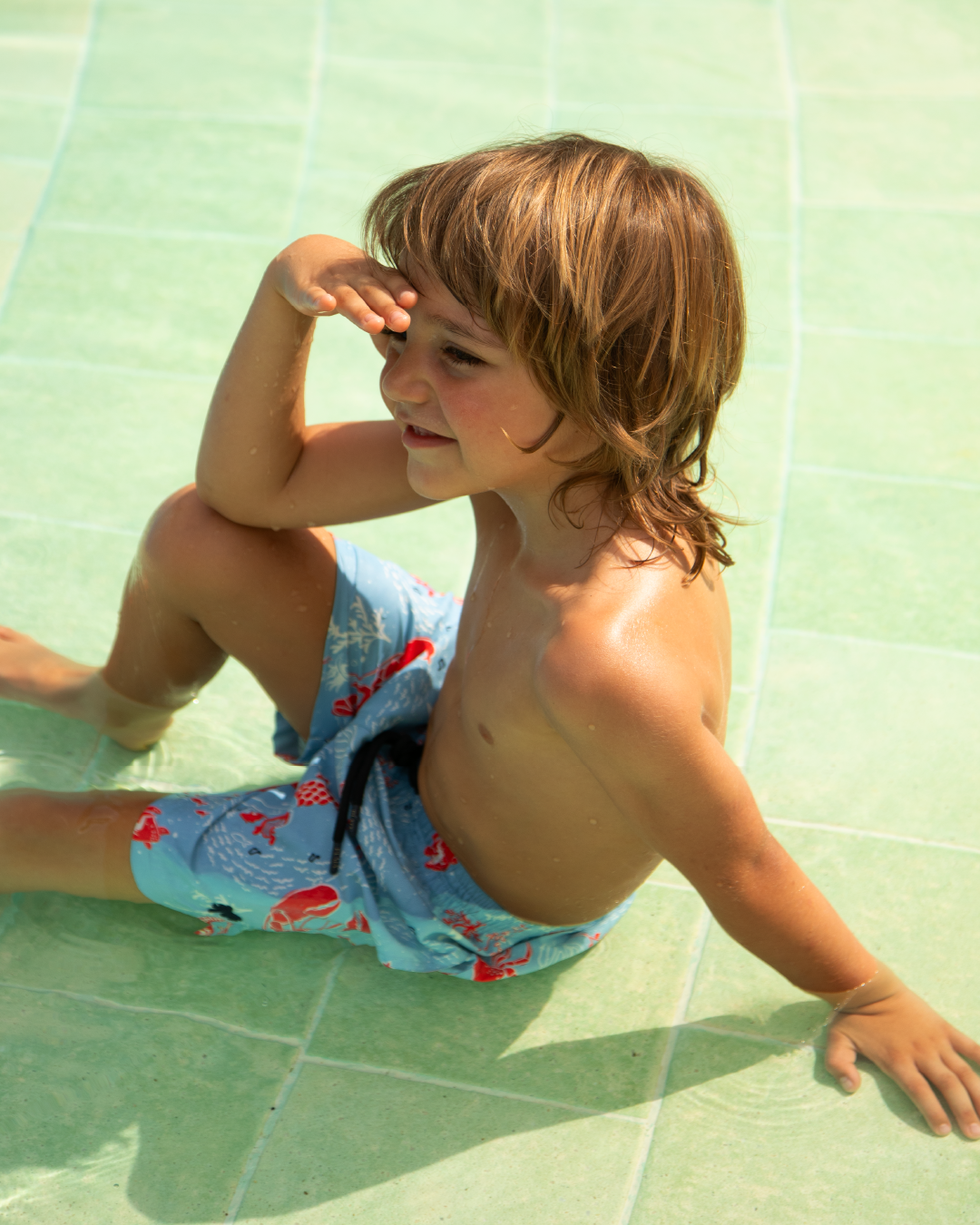 Pantaloneta de Baño CRETA kids Protección UV y Secado Rápido