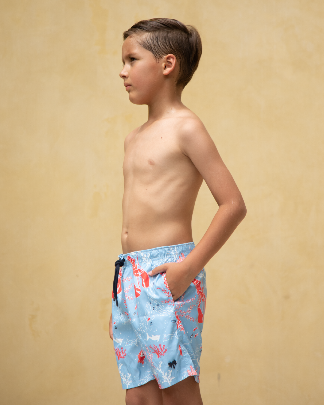 Pantaloneta de Baño CRETA kids Protección UV y Secado Rápido