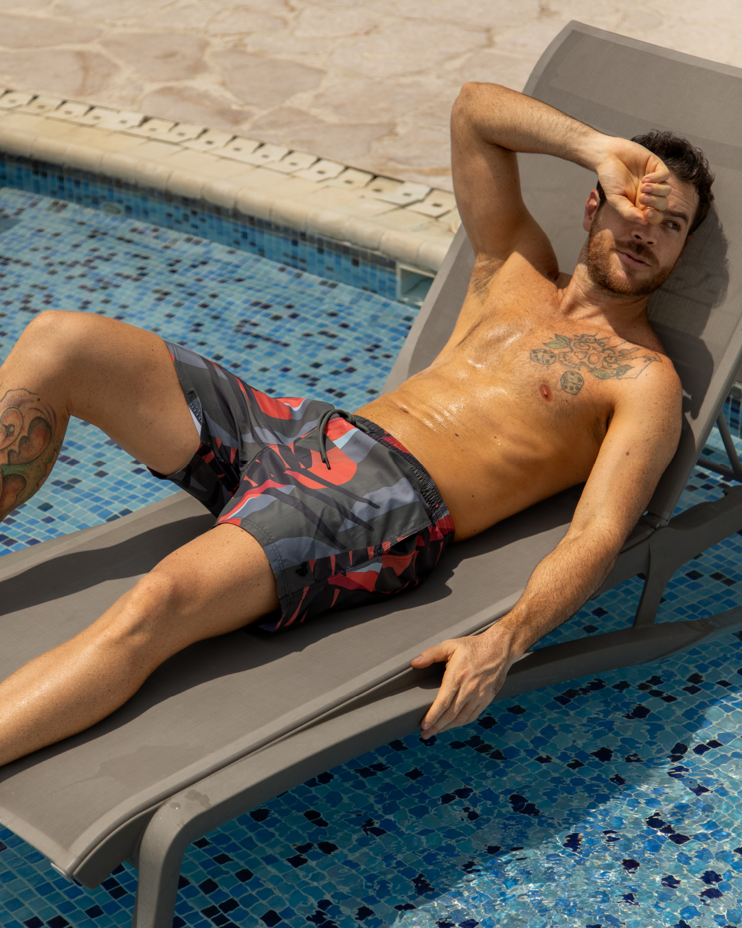 Pantaloneta de Baño OIA Protección UV y Secado Rápido