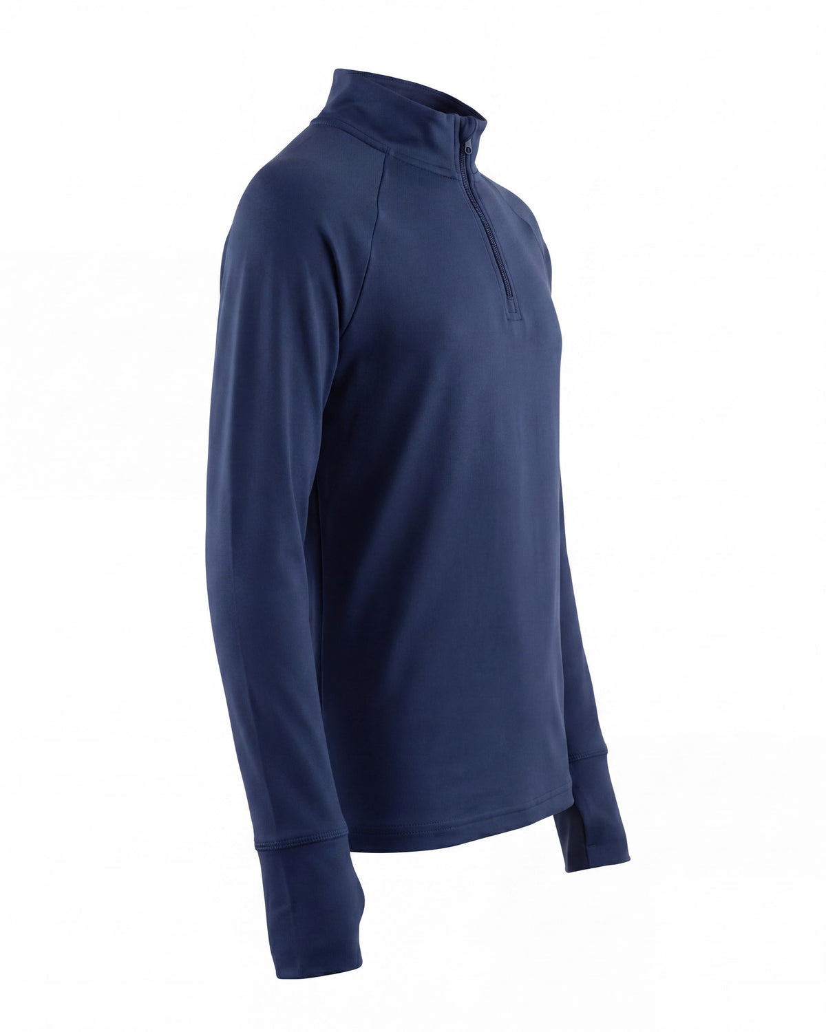 Rashguard de niño FIJI KIDS azul marino en vista de tres cuartos